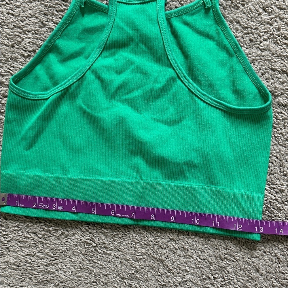Crop tank green - Picture 4 of 5